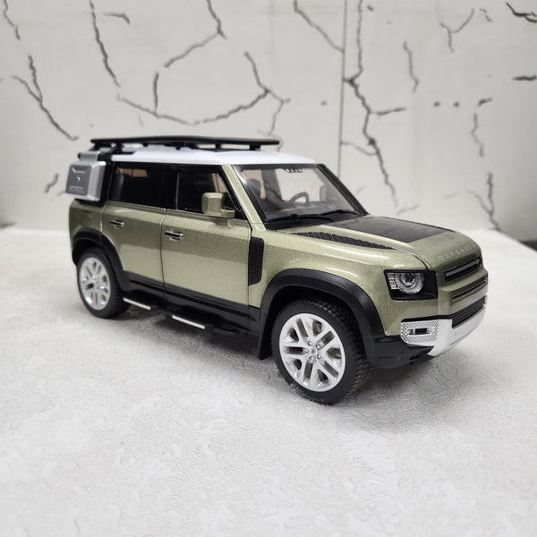 Defender 110 Green Metal Diecast Car