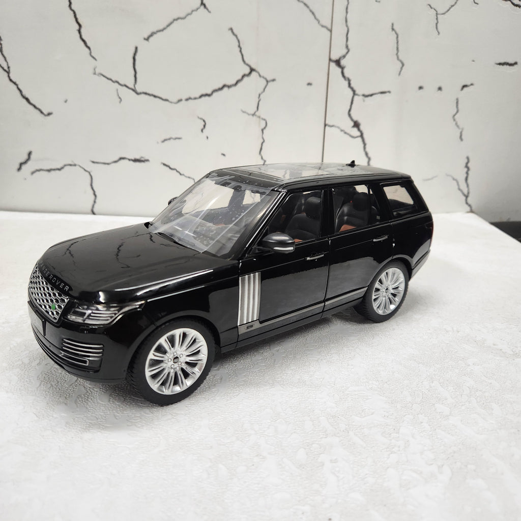 Range Rover Autobiography Black Metal Diecast Car 1:18 (28x11 cm)