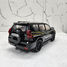 Load image into Gallery viewer, Land Cruiser Prado Black Metal Diecast Car 1:18 (28x11 cm)