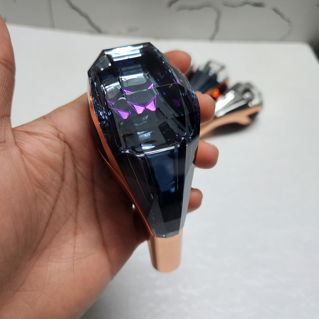 LED Crystal Sensor Touch 7 Colors Gear Knob