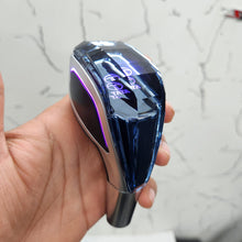 Load image into Gallery viewer, LED Crystal Sensor Touch 7 Colors Gear Knob Silver
