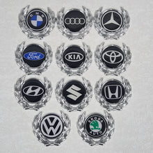 Load image into Gallery viewer, 3D Owners Club v4.0 Car Metal Emblem Badge Sticker Decal (Silver) 6 x 5.5 cm