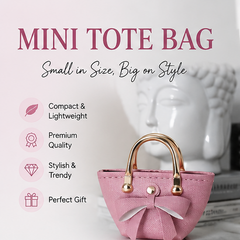 Mini Tassel Luxury Handbad Keychain