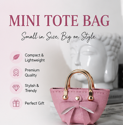 Mini Tassel Luxury Handbad Keychain