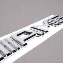 Load image into Gallery viewer, 3D AMG Metal Sticker Decal Silver(18 x 2 cm)