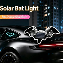 Solar LED Batman Window Ambient Light RGB Wireless Suction Cup Mount