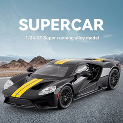 Ford GT Metal Diecast Car 1:24 (21x8 cm)