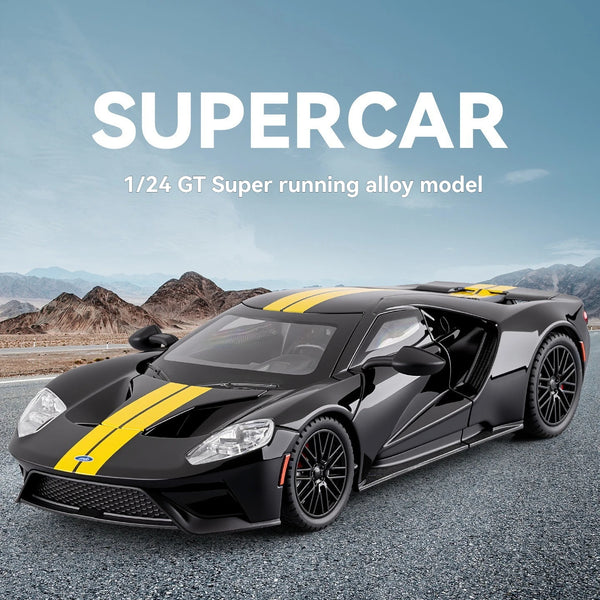 Ford GT Metal Diecast Car 1:24 (21x8 cm)