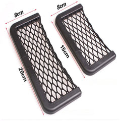 4 PCS SET MODERN CAR ORGANIZER NET WITH PHONE HOLDER POCKET SIDE NET FOR CAR ORGANIZATION