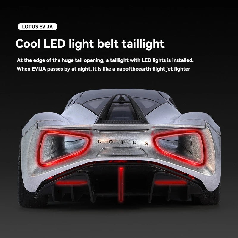 Lotus EVIJA Metal Diecast Car 1:24 (20x8 cm)