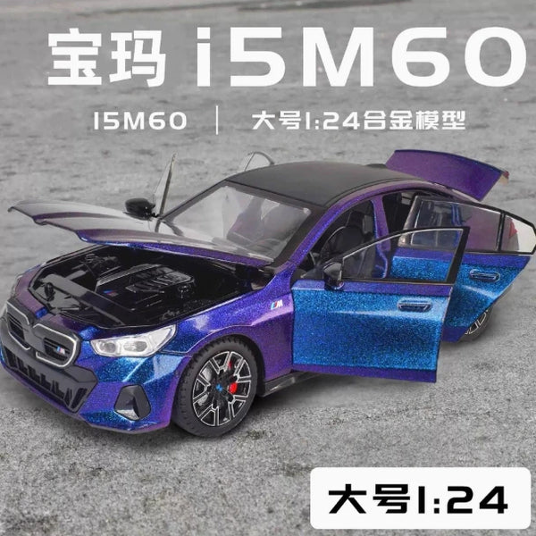 BMW i5M60 Metal Diecast Car 1:24 (20×8 cm)