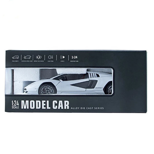 Lamborghini Countach LPI 800-4 Metal Diecast Car 1:24 (20×8 cm)