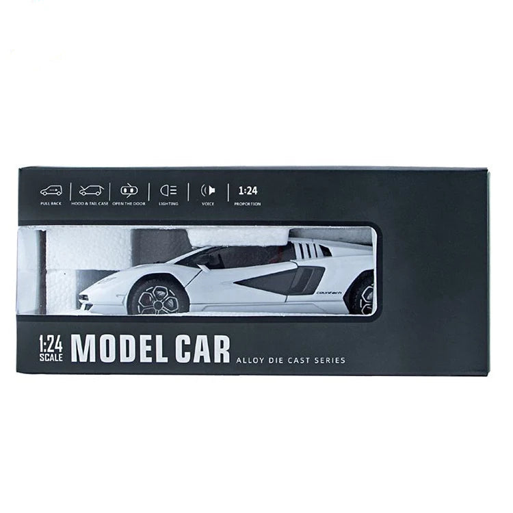 Lamborghini Countach LPI 800-4 Metal Diecast Car 1:24 (20×8 cm)