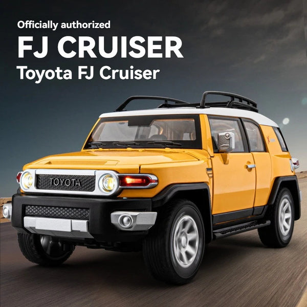 Toyota FJ Cruiser Metal Diecast Car 1:24 (20×8 cm)