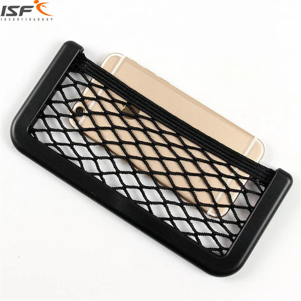 4 PCS SET MODERN CAR ORGANIZER NET WITH PHONE HOLDER POCKET SIDE NET FOR CAR ORGANIZATION