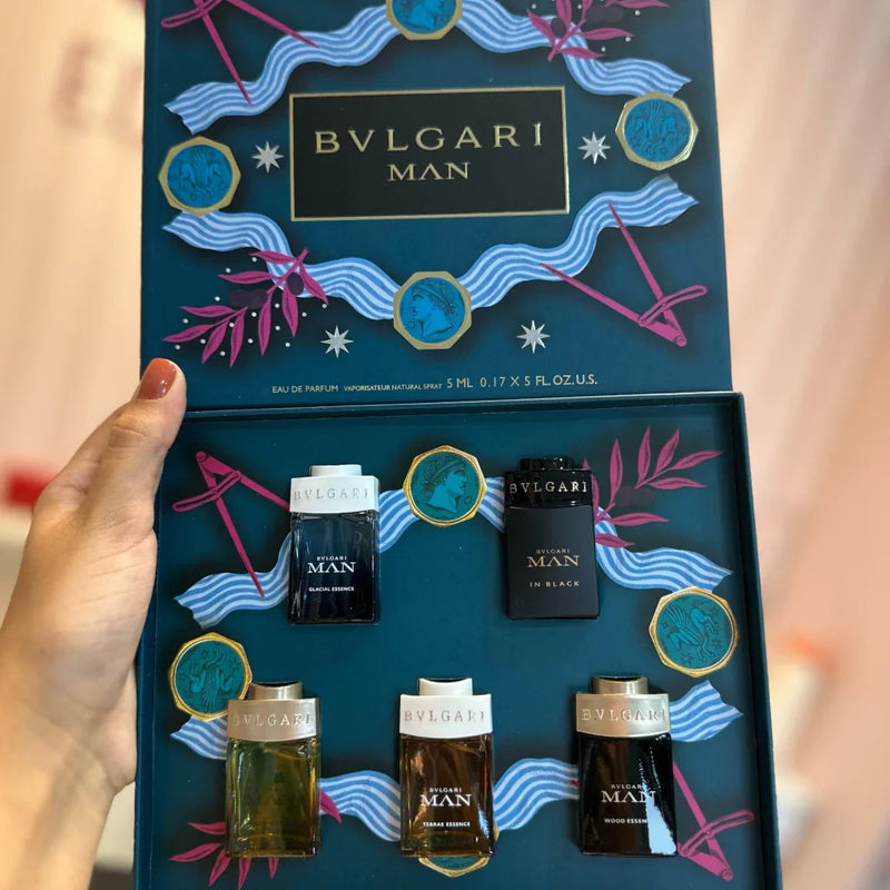 BVLGARI 5 Pcs Perfume Gift Set