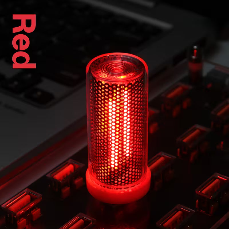 Touch-Sensitive RGB Color-Changing LED Glass Bottle Lamp - Dimmable USB-Powered Night Light 2 Pcs Set