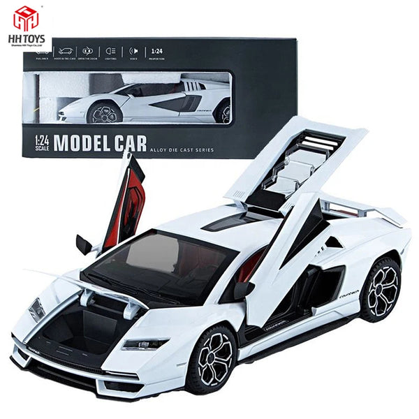 Lamborghini Countach LPI 800-4 Metal Diecast Car 1:24 (20×8 cm)
