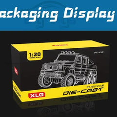 Mercedes G Wagon 6x6 Metal Diecast Car 1:24 (21x8 cm)