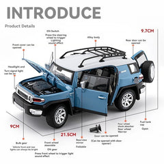 Toyota FJ Cruiser Metal Diecast Car 1:24 (20×8 cm)