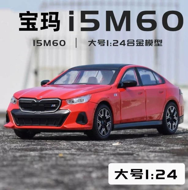 BMW i5M60 Metal Diecast Car 1:24 (20×8 cm)