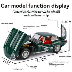 Jaguar E Type Metal Diecast Car 1:24 (21x8 cm)