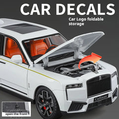 Rolls Royce Cullinan Metal Diecast Car 1:24 (20x8 cm)