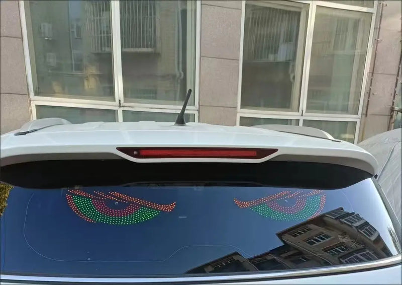 LED Matrix Pixel Panel Display Screen Flexible RGB USB Car Windshield Devil Eyes Lights for Car Truck Off-road SUV