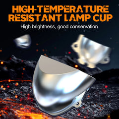 Universal 250W LED Fog Lamp Hi/Lo Bi Projector High Clear Lens 3000-4300K Three Color Temperature Lens Car Fog Light Led