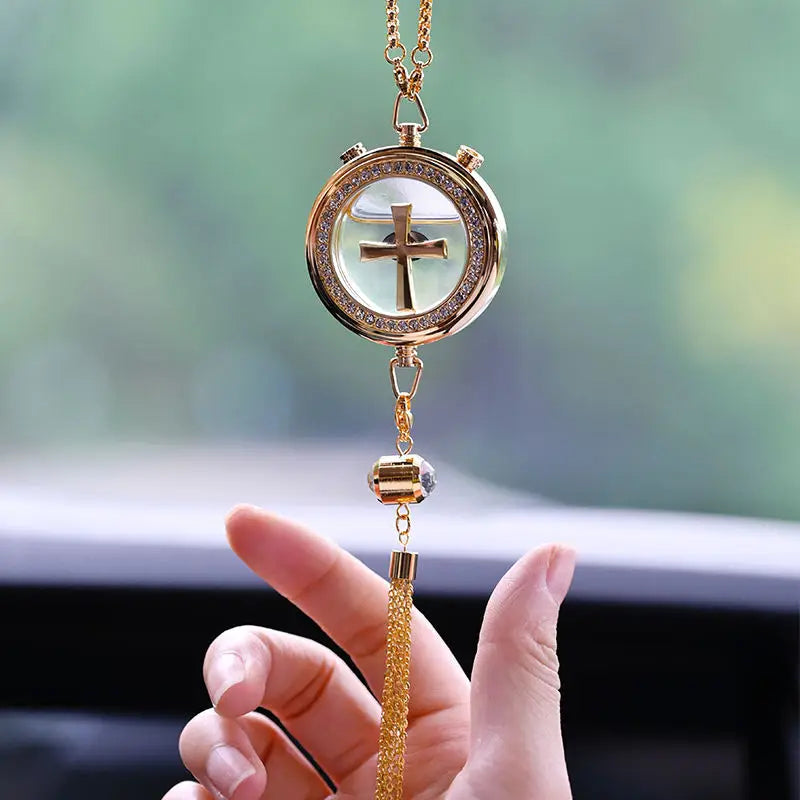 Cross Austrian Crystal Diamond Exclusive Hanging Air Freshener