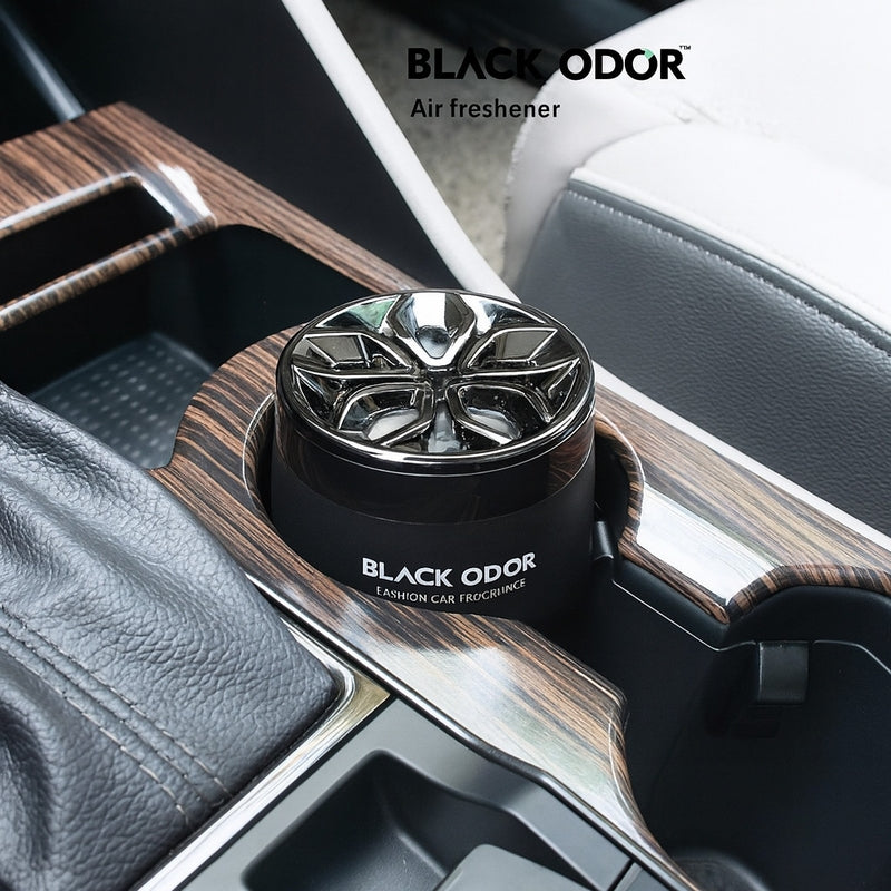 BLACK ODOR Car Perfume BO-01 | Premium Mini Gel Air Freshener for Elegant Fragrance