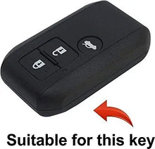 Load image into Gallery viewer, Suzuki 3 Button Key 2.0 (Baleno, Brezza, S Cross, Swift, Ignis) Carbon Abs Keycase with Chain