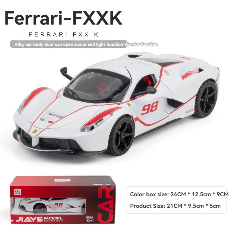 Ferrari FXXK Metal Diecast Car 1:24 (20x8 cm)