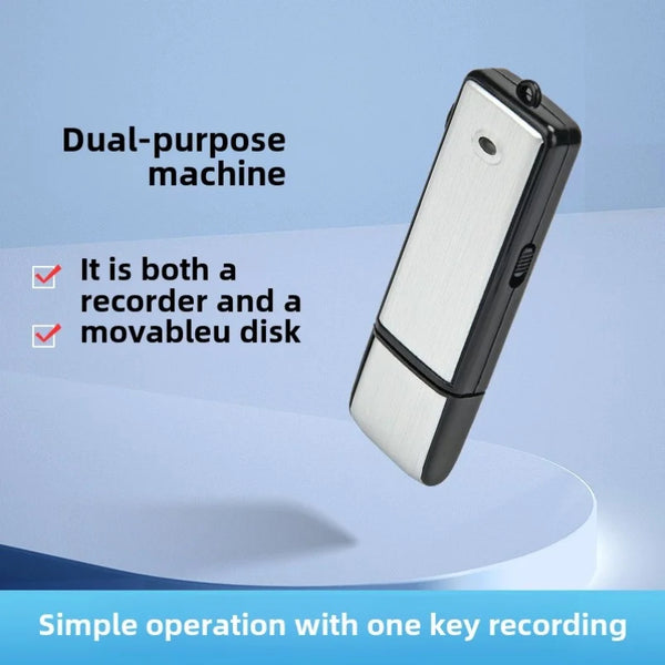 X09 Mini 8GB HD Voice Recorder USB Flash Drive Audio Voice Recording Device
