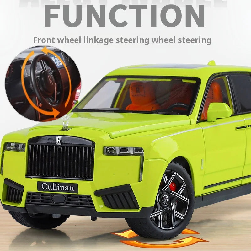 Rolls Royce Cullinan Metal Diecast Car 1:24 (20x8 cm)