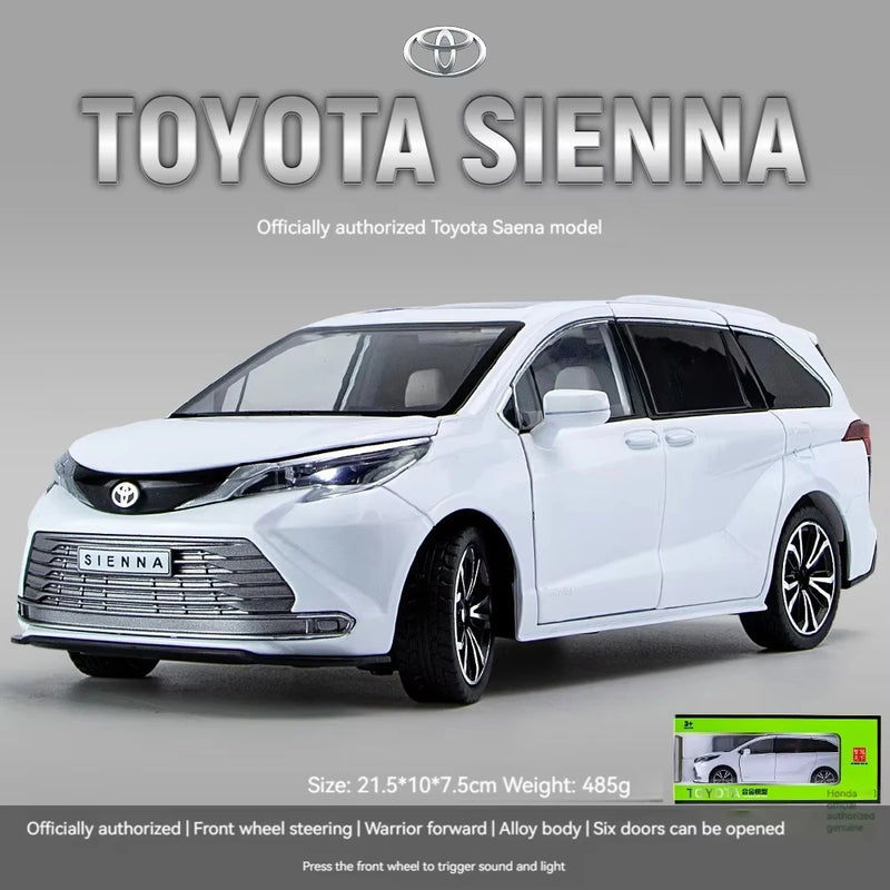 Toyota Sienna Metal Diecast Car 1:24 (20x8 cm)