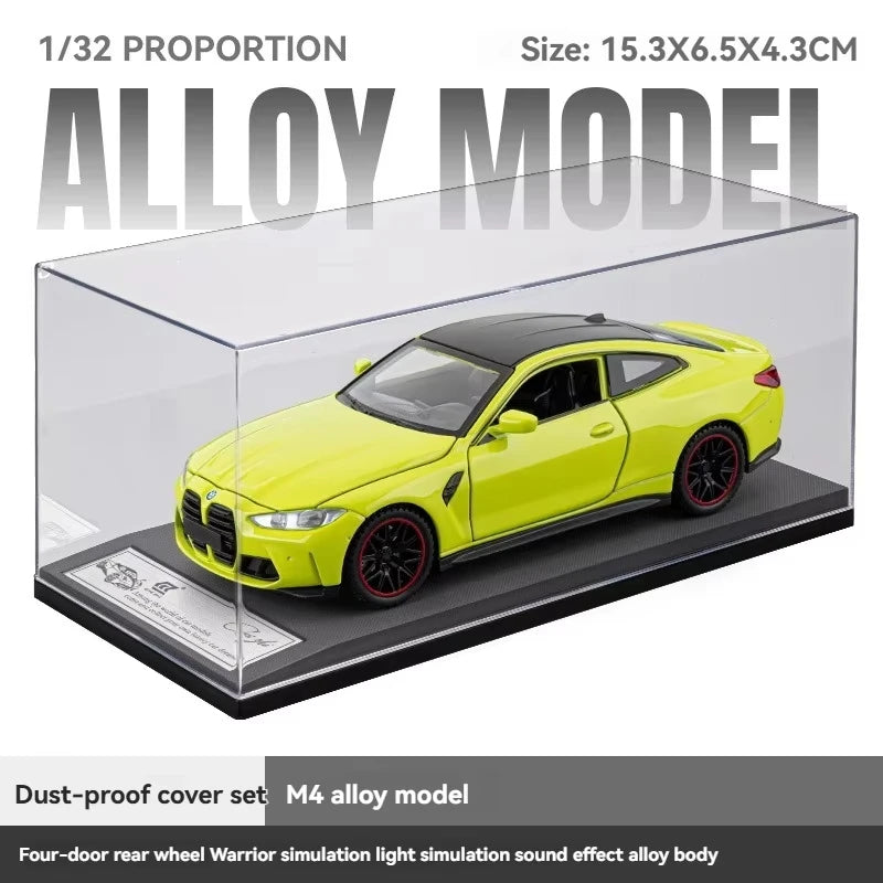 BMW M4 Metal Diecast Car (16x5 cm)