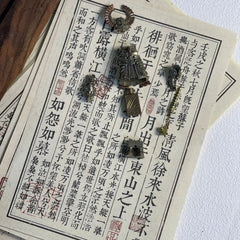 Crusader and Crimson Templar Figurine Statue Magnetic Ornament