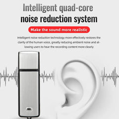 X09 Mini 8GB HD Voice Recorder USB Flash Drive Audio Voice Recording Device