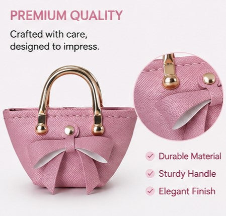 Mini Tassel Luxury Handbad Keychain