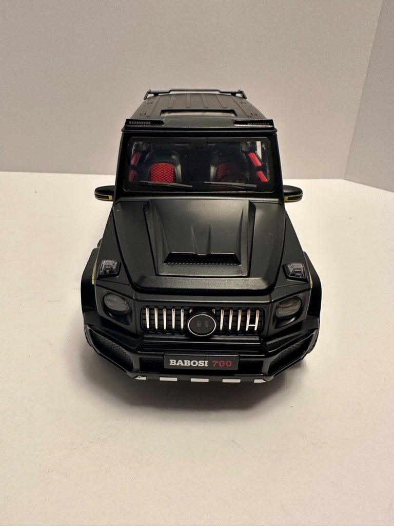 G Wagon Brabus Black Metal Diecast Car 1:18 (28x11 cm)