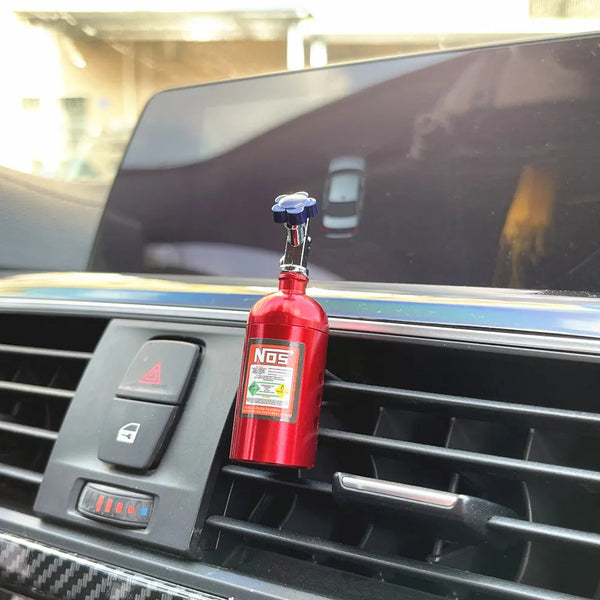 CAR AIR VENT DECORATION METAL FOR NOS PERFUME NITROGEN CYLINDER FRAGRANT FRESHENER