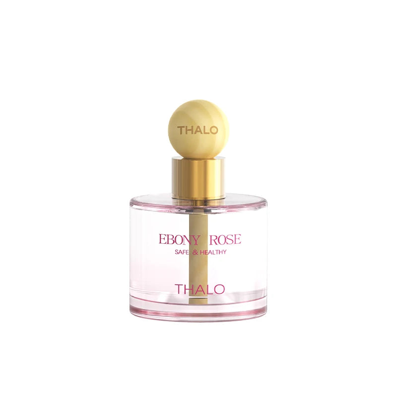 Round Wood Cover Aromatherapy 50ml Car Perfume