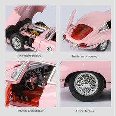 Jaguar E Type Metal Diecast Car 1:24 (21x8 cm)