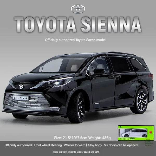 Toyota Sienna Metal Diecast Car 1:24 (20x8 cm)