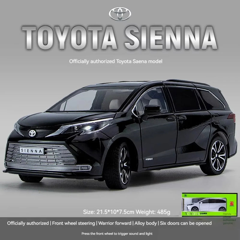 Toyota Sienna Metal Diecast Car 1:24 (20x8 cm)