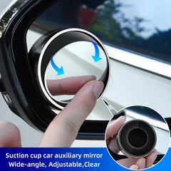 HD Waterproof Blind Spot Bus Truck Car Rear Side View Rearview Reversing Small Round Glass Auxiliary Mirror for Blind Zone