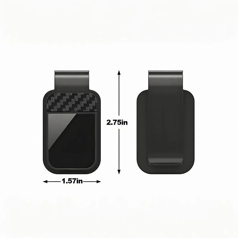 2 Pcs Set Car Glasses Holder Car Sun Visor Eye Holder Sunglasses Storage Clip Interior Kits