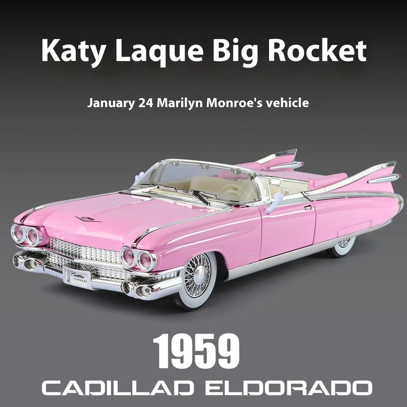 1959 Cadillac Eldorado Biarritz Metal Diecast Car 1:24 (20x8 cm)