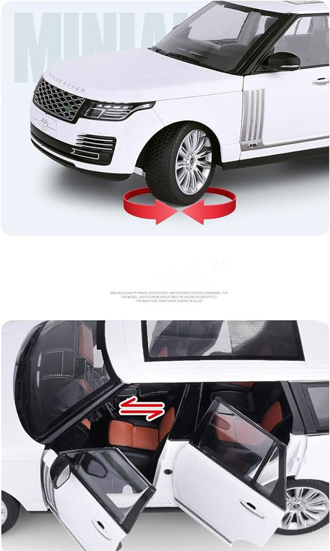 Range Rover Autobiography Metal Diecast Car 1:18 (28 x 11 cm)